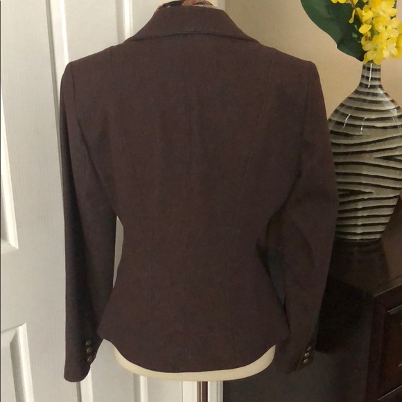 BANDOLINO BROWN DENIM BLAZER - Picture 5 of 6